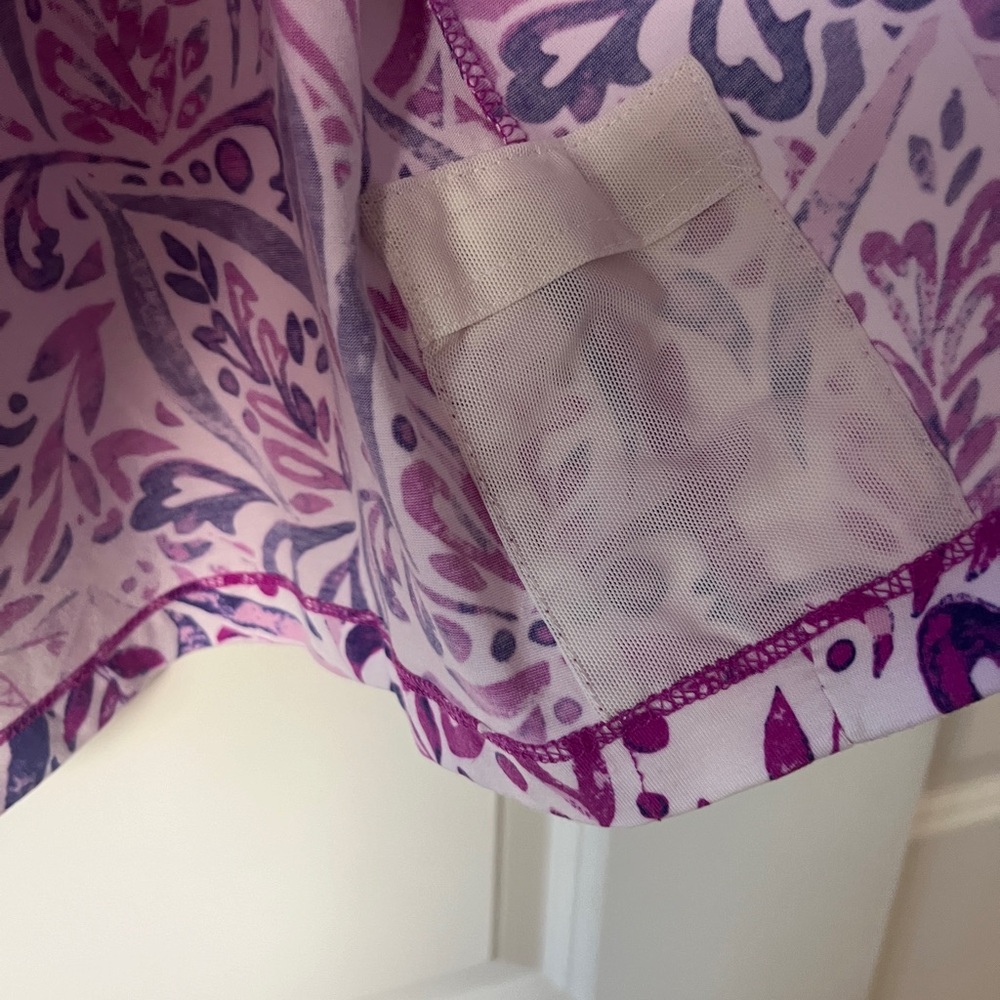 Title Nine Purple and Pink A-Line Skirt - Picture 3 of 6